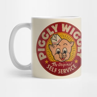 Retro Red Piggly Wiggly Mug